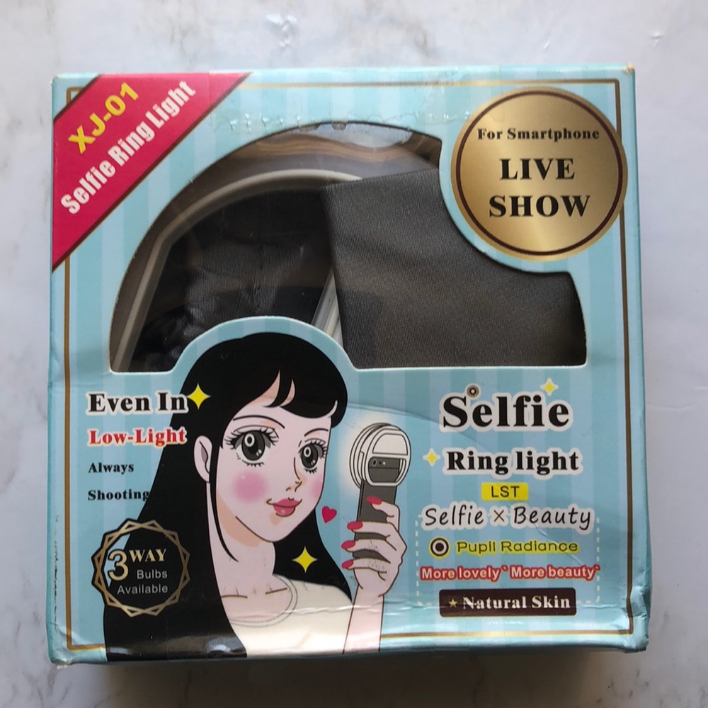 Selfie Ring Light XJ-01 for Smart Phone.